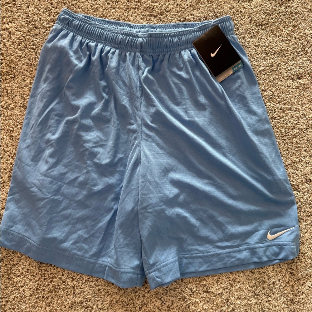 Nike Men's Light Blue Sports Shorts